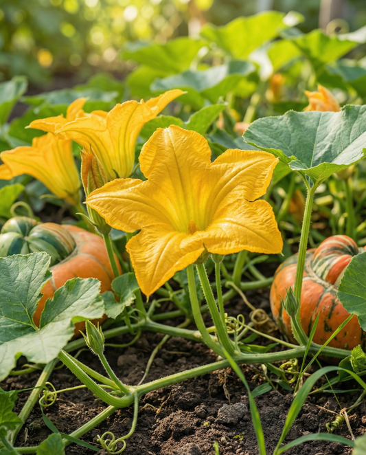 Ornamental Gourd Seeds Turkish Turban Cucurbita Maxima Annual
