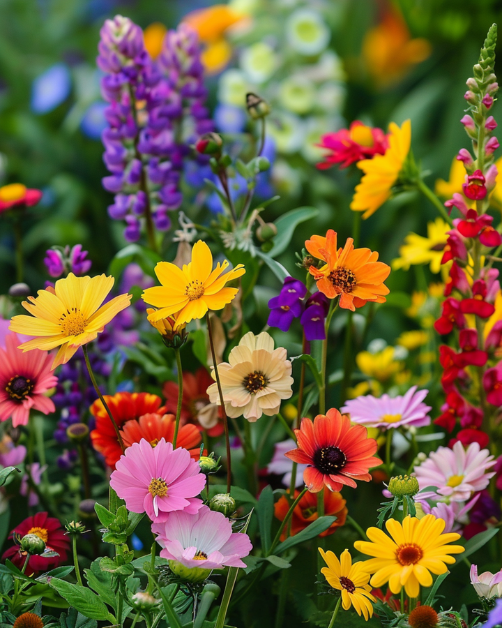 Flowers For Birds Seeds Annual Mix 250g 125 M2 Coverage