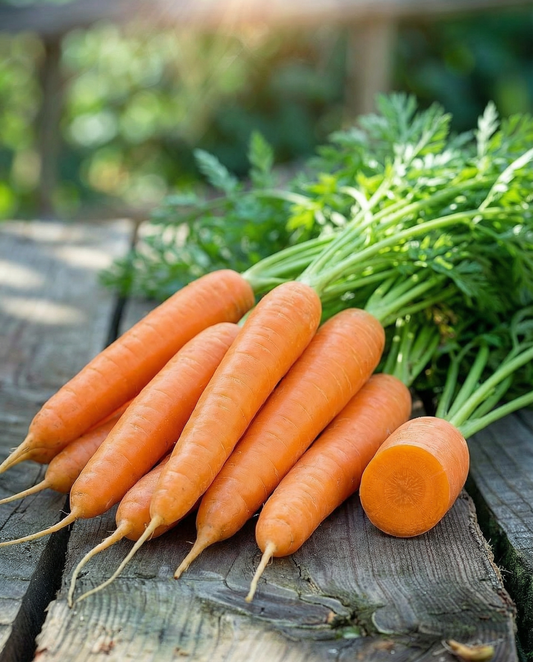 Summer Carrot Seeds Amsterdamse Bak Daucus Carota Cylindrical Variety