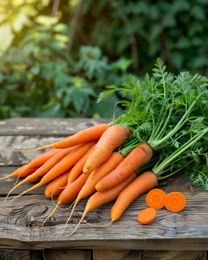 Nantes Carrot Seeds Daucus Carota Summer Variety 25g Pack