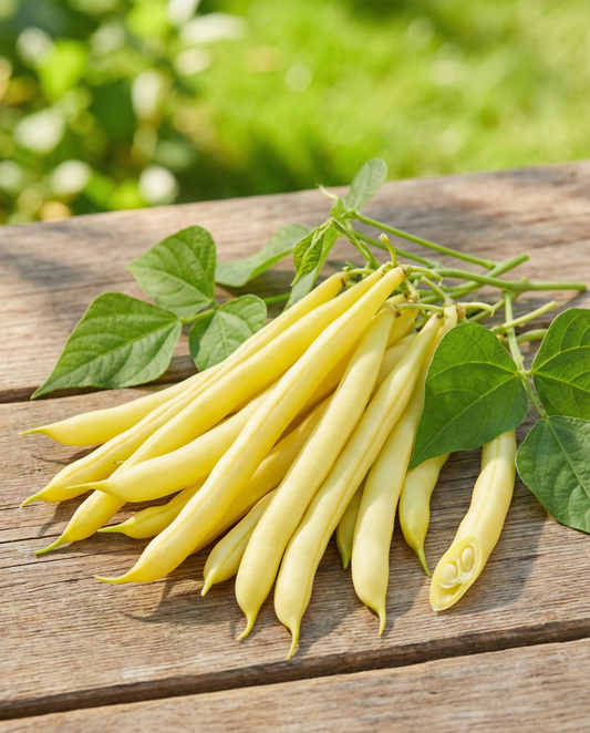 Dwarf Bean Seeds Goldplay Phaseolus Vulgaris Annual Variety