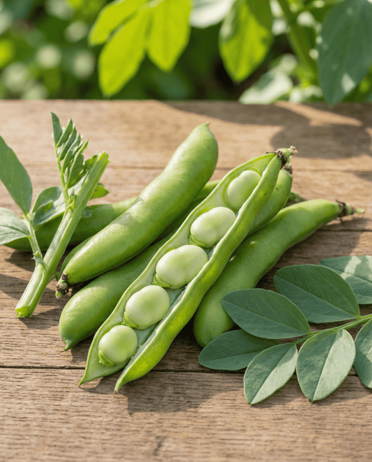 Broad Bean Seeds Major Vicia Faba Annual Variety