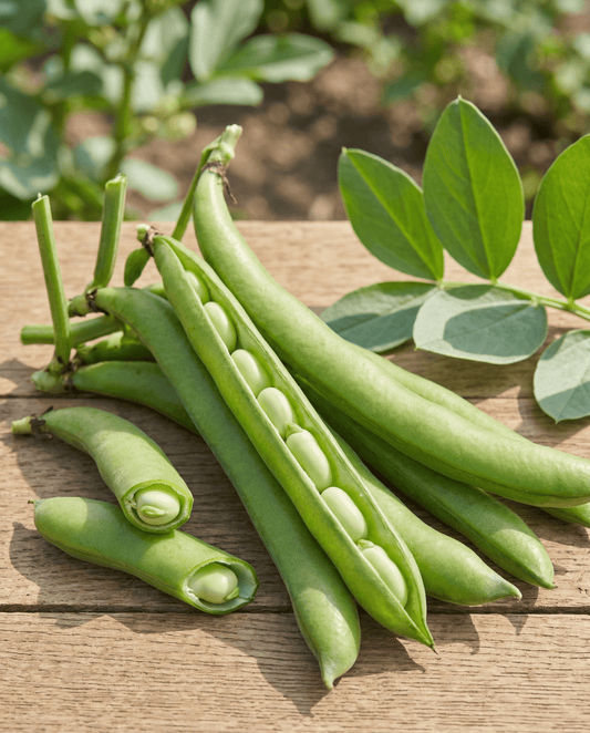 Broad Bean Seeds Leidse Hangers Vicia Faba Annual
