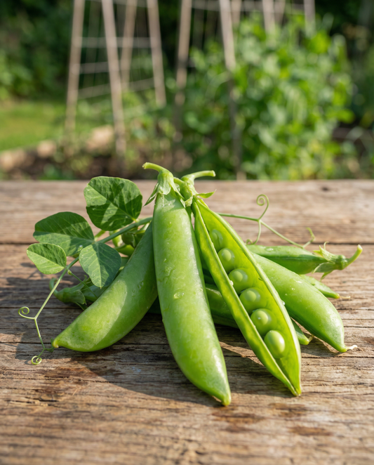 Sugar Pea Seeds Heraut Pisum Sativum Annual Variety