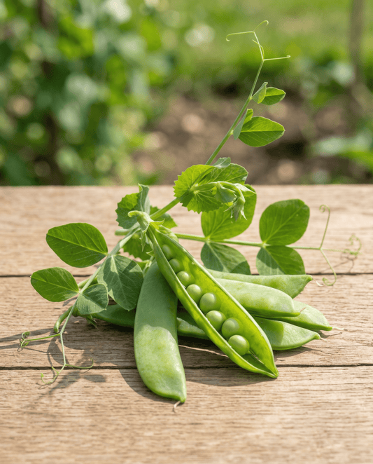 Sugar Pea Seeds Record Pisum Sativum Annual