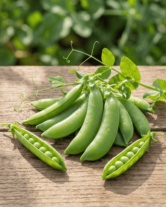Sugar Snap Pea Seeds Delikett Pisum Sativum Annual