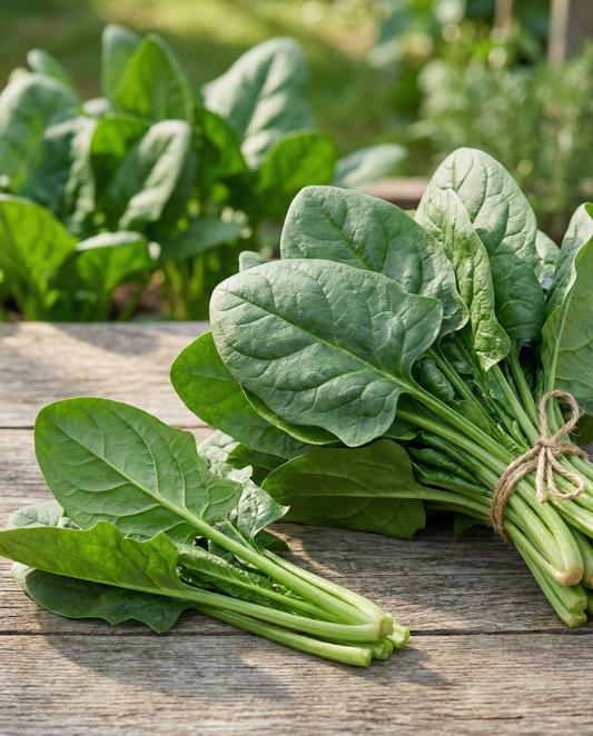 Spinach Seeds Amsterdam Large Leaved Spinacia Oleracea Annual