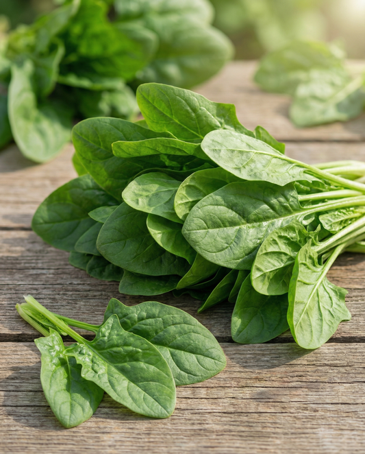 Spinach Winterreuzen Seeds Spinacia Oleracea Annual Variety