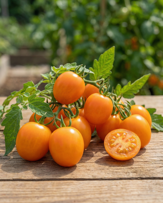 Snack Tomato Ormato Seeds Organic Solanum Lycopersicum Annual Vegetable