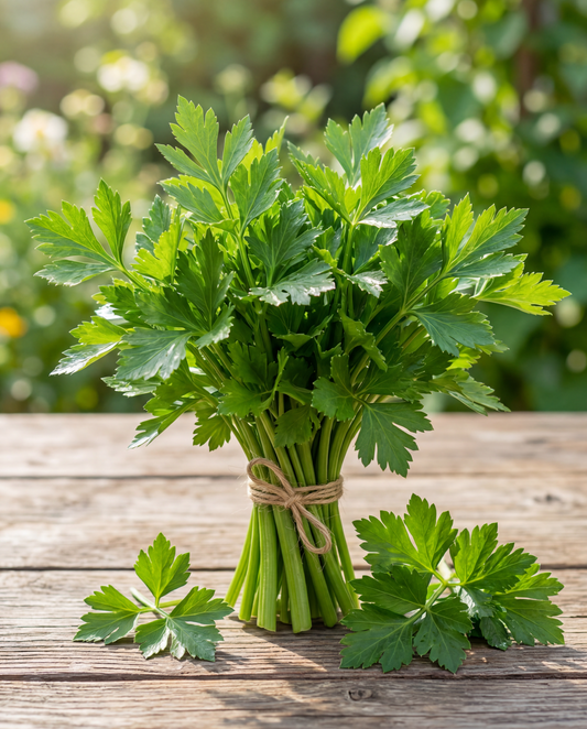 Cutting Celery Seeds Apium Graveolens Annual Variety Gewone Snij