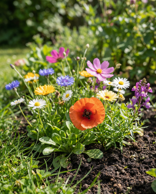 Friendly Flowers Seeds Annual Flower Mix 25 M2 Low Growing