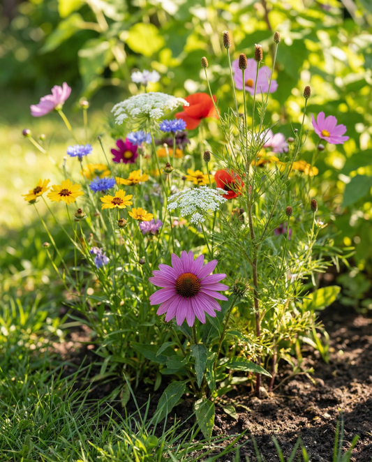 Flowers For Birds Seeds Annual Mix 15m2 Coverage Full Sun
