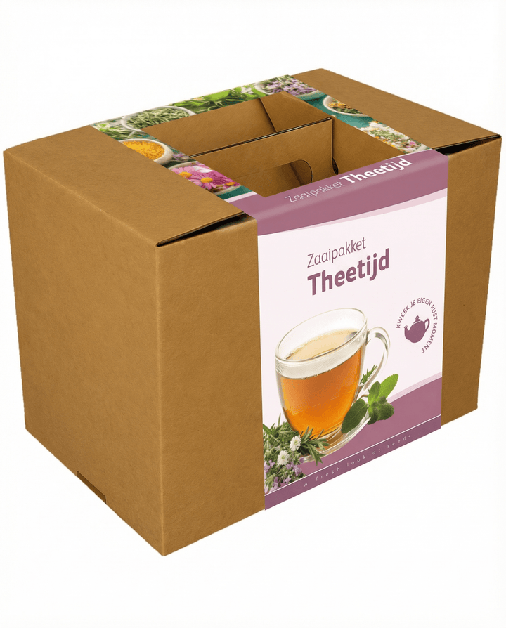 Tea Herb Seeds Kit With Tea Strainer Gift Set