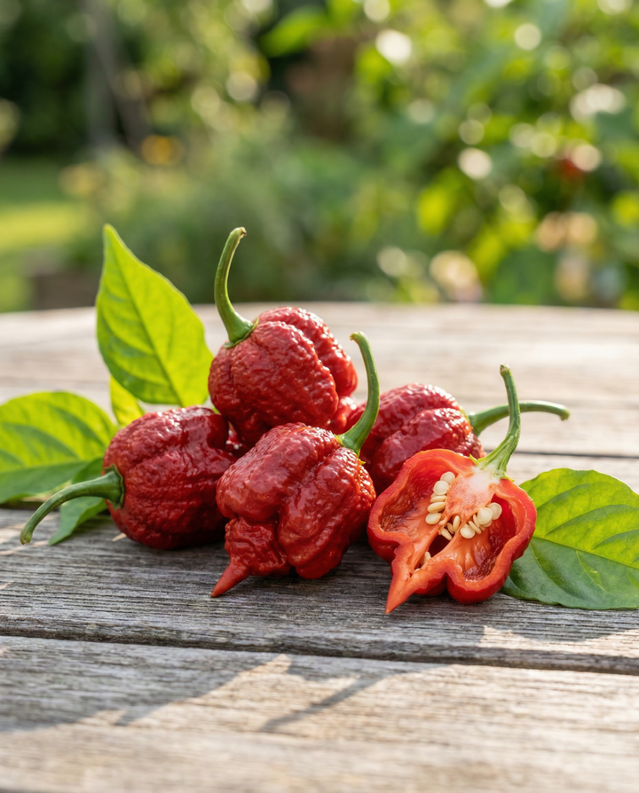 Carolina Reaper Pepper Seeds Capsicum Chinense Vegetable Variety