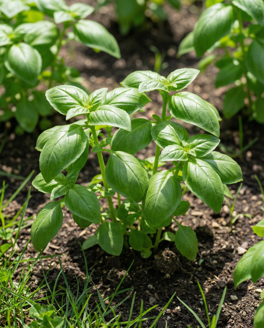 Sweet Basil Seeds Seed Pads Ocimum Basilicum Annual Herb 4 Pack