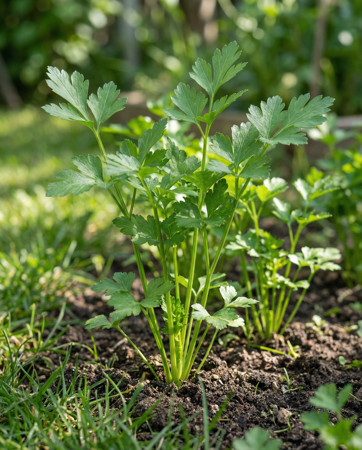 Parsley Seed Pads Petroselinum Crispum Annual Herb 4 Pads