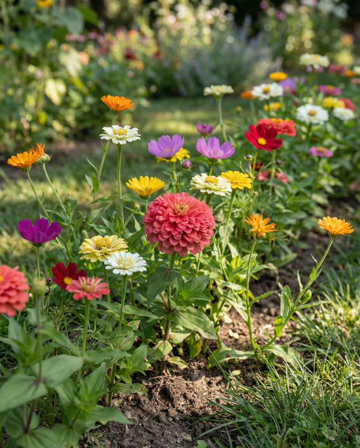 Cut Flowers Seed Tape Annual Mix 7.5 M Pre Sown Ribbon