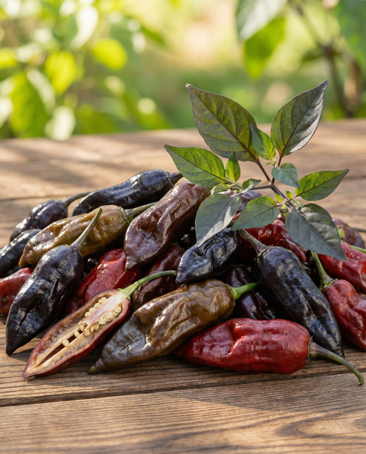 Dorset Naga Black Pepper Seeds Capsicum Chinense Annual