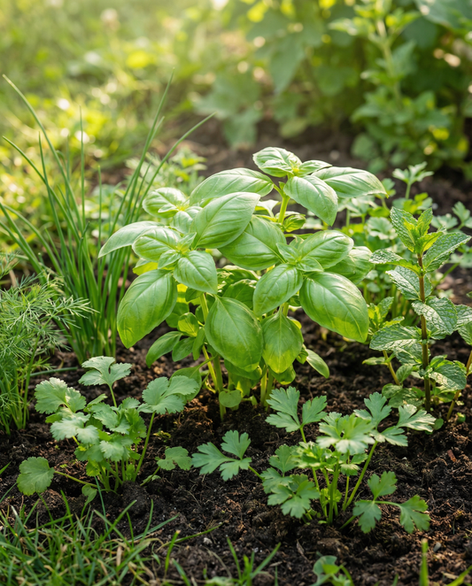 Culinary Herb Seeds Collection Basil Chives Dill Coriander Parsley Mint