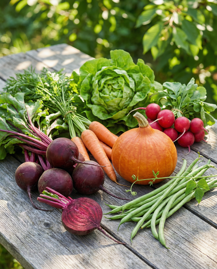 Vegetable Seed Collection For Beginners Annual Outdoor Sowing Kit 6 Varieties