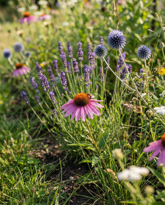 Bee And Butterfly Flower Seeds Mix 6 Variety Collection Pack