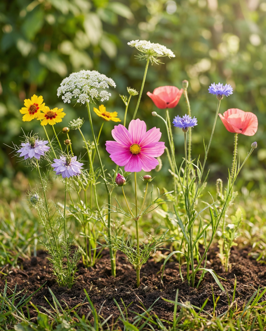 Fragrant Flowers Seeds Annual Mix 15m2 Coverage
