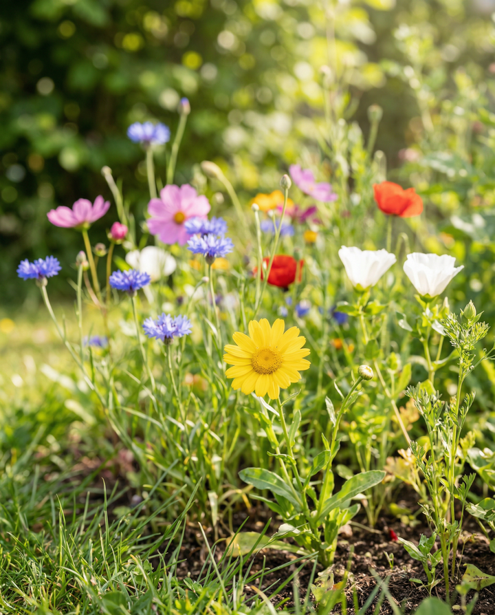 Flowers For Ladybirds Seeds Annual Mix 25m2 Coverage