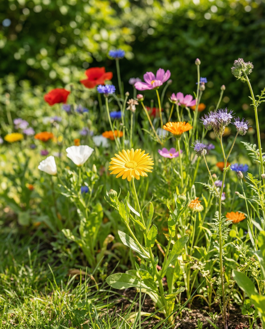 Flowers For Ladybirds Seeds Annual Mix 25m2 Coverage