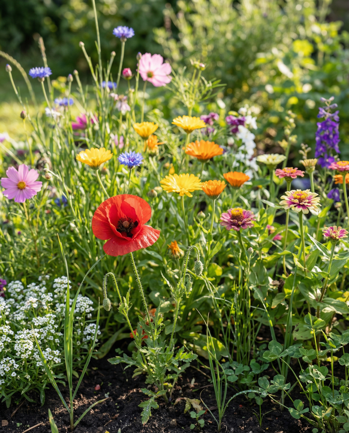 Summer Flower Mixture Seeds Annual 25m² Coverage Mix