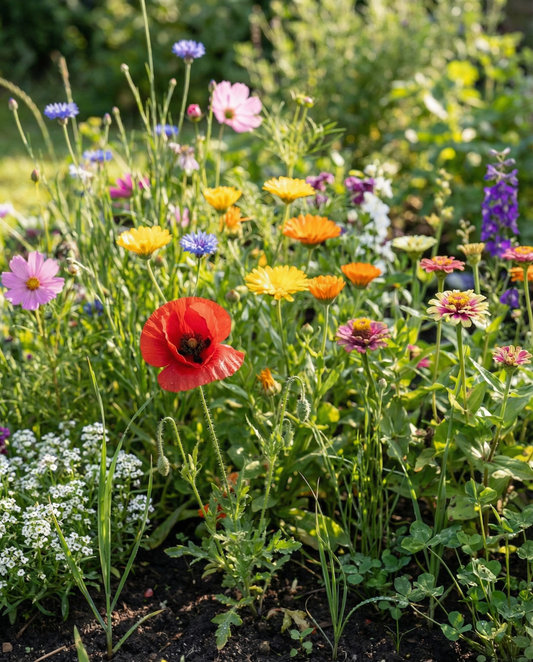 Summer Flower Mixture Seeds Annual 25m² Coverage Mix