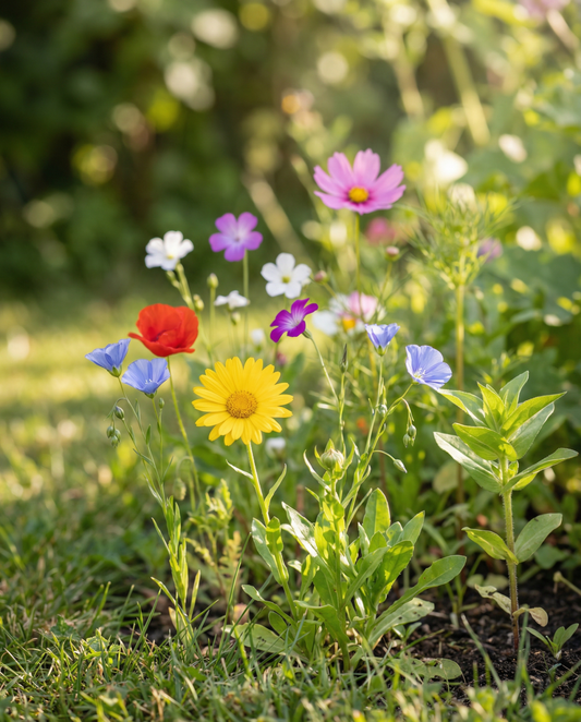 Flowers For Bees Seeds Annual Flower Mix 100 M2 Coverage