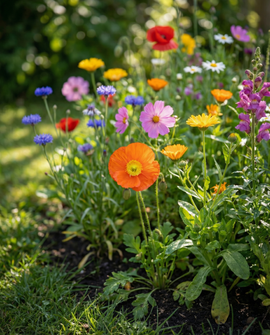 Zomerbloemen Mengsel Zaden Eenjarig 100 M2 Strooidoosje 20 Soorten
