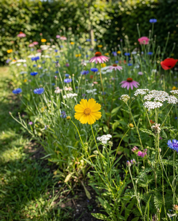 Native Wildflower Seeds Mix Annual Perennial Flower Meadow Blend