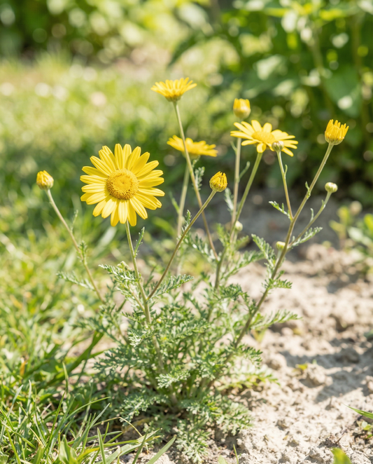 Yellow Chamomile Seeds Anthemis Tinctoria Biennial Flowers