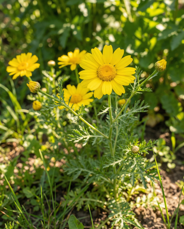 Wucherblume Samen (Chrysanthemum segetum) – einjährige Blume