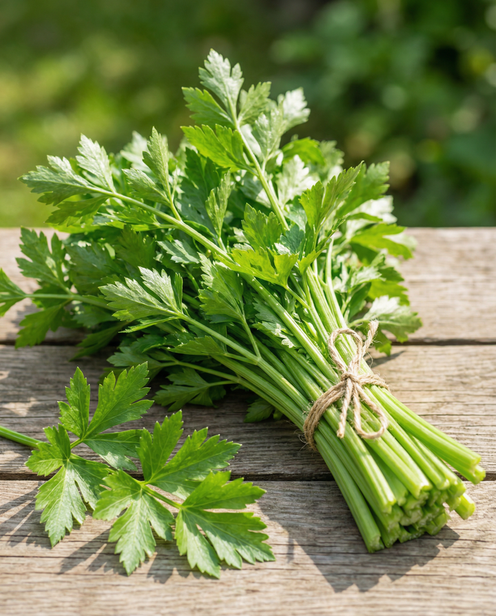 Cutting Celery Seeds Apium Graveolens Annual Variety Gewone Snij Leaf Celery
