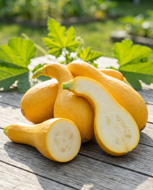 Early Summer Crookneck Squash Seeds Cucurbita Pepo Annual