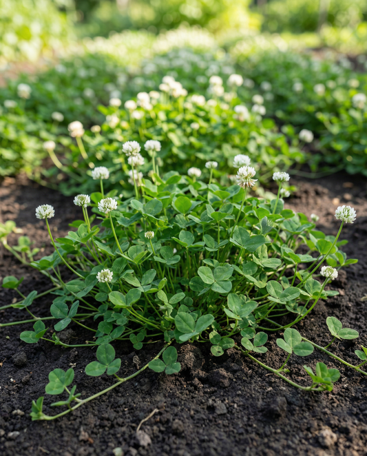White Clover Seeds Trifolium Repens Perennial Green Manure 100g