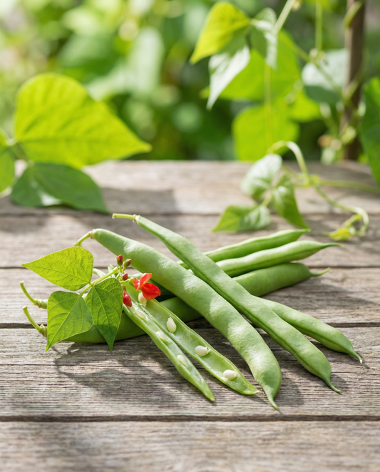 Runner Bean Seeds Emergo Phaseolus Coccineus Annual 100g