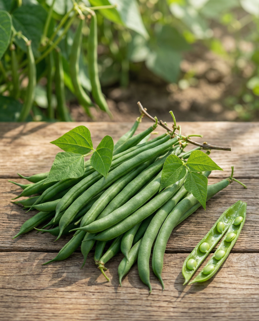 Bush Beans Ferrari Seeds Phaseolus Vulgaris Annual Variety