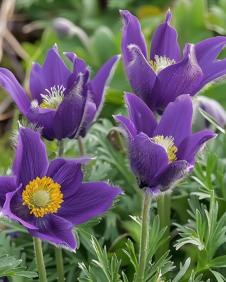 Pulsatilla Vulgaris Seeds Early Blooming Pasque Flower Seeds