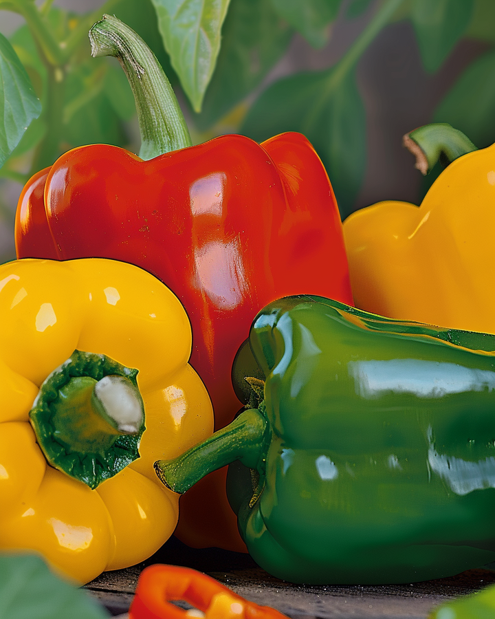 Paprika Seeds Capsicum Annuum L Trio Color Variety