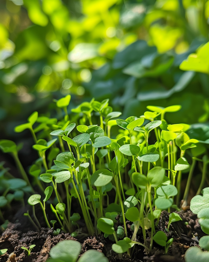 Organic Sprouting Mustard Cress Sinapis Alba Seeds 250g