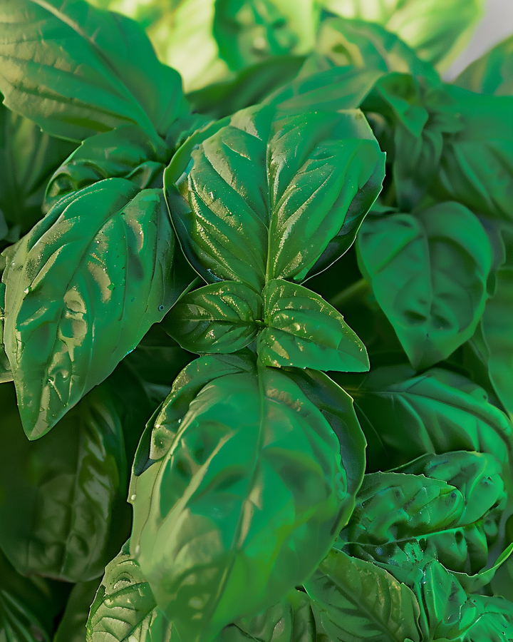 Basil Seeds Ocimum Basilicum L. Bolloso Napoletano Variety
