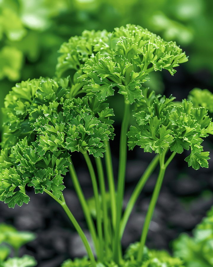 Parsley Seeds Thujade Dark Green Petroselinum Crispum Curly Herb