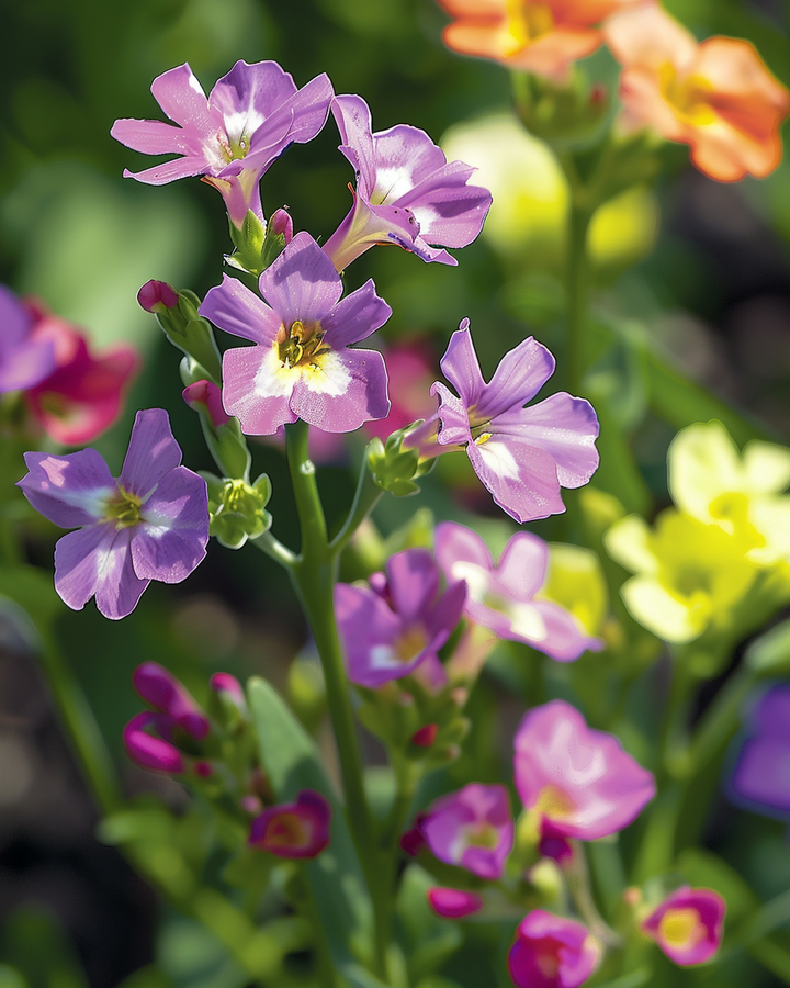 Wallflower Seeds Cheiranthus Maritimus Mixed Scented Annual