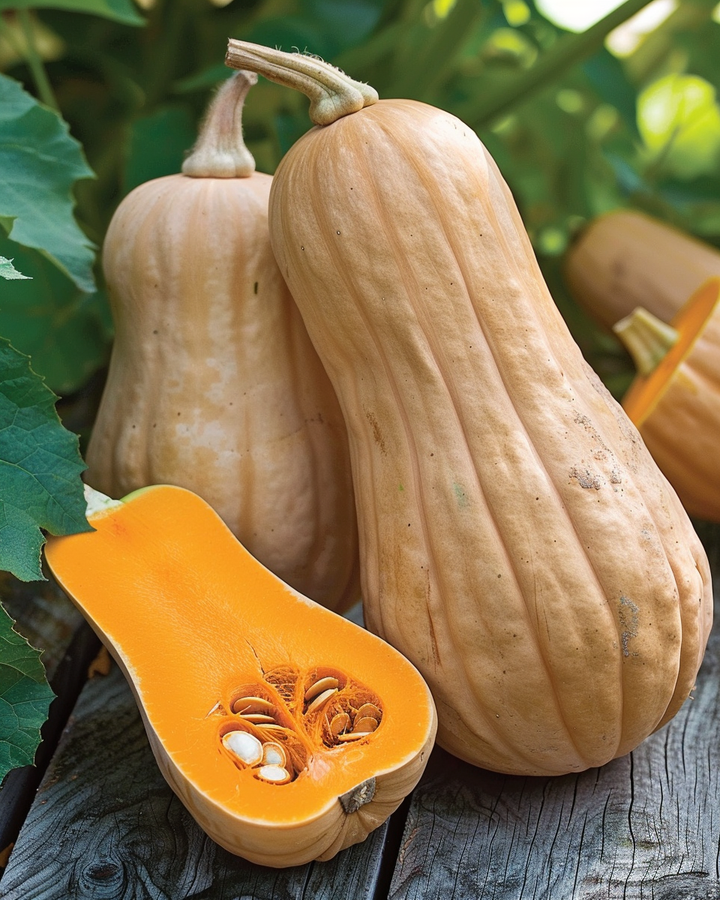 Butternut Squash Seeds Rugosa Cucurbita Moschata Vigorous Climbing Variety