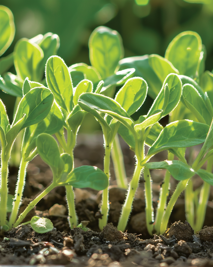 Borage Microgreens Seeds Borago Officinalis Cucumber Flavor