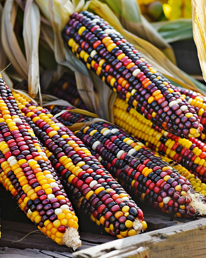 Ornamental Corn Zea Mays J Little Jewels Seeds Colorful Ears