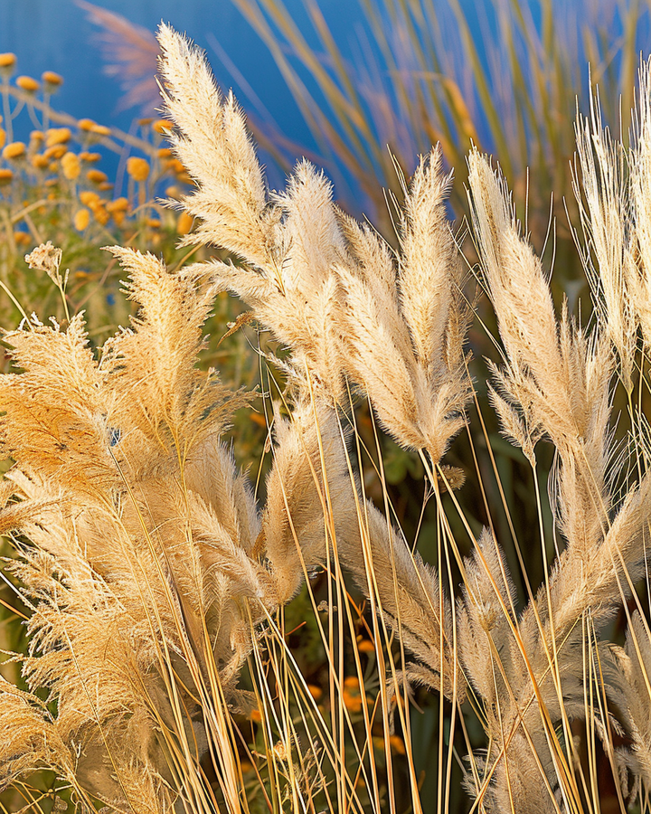 Ornamental Grass Seeds Mix Colorful Annual Border Flowers 40 To 80 Cm